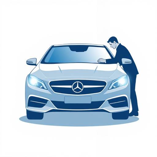Icono de un coche pasando la ITV, representando el servicio de pre-ITV.