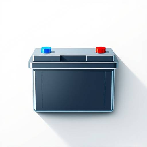Icono de una batería de coche, representando el servicio de revisión de la batería.